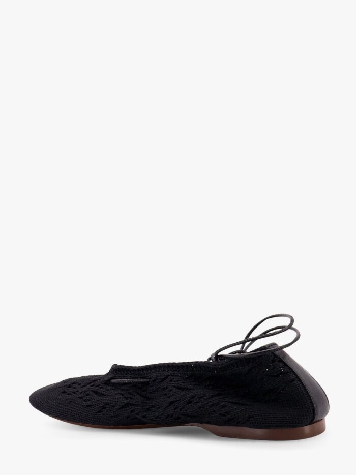 ALOHAS Rosemary Crochet Ballerinas With Ankle Ties