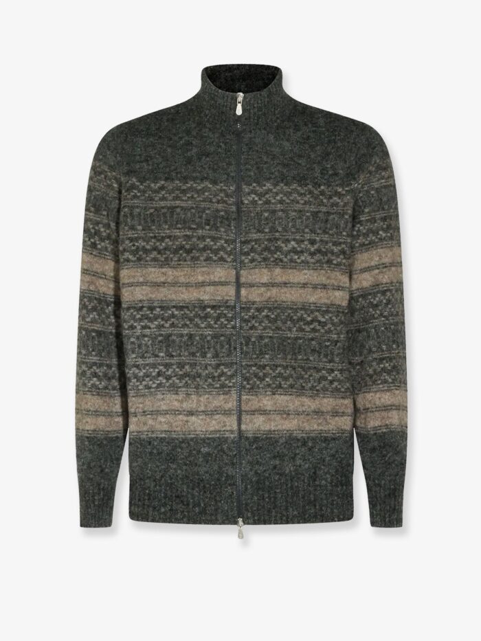 brunello cucinelli alpaca, cashmere, and wool blend cardigan Brunello Cucinelli Alpaca, Cashmere, And Wool Blend Cardigan