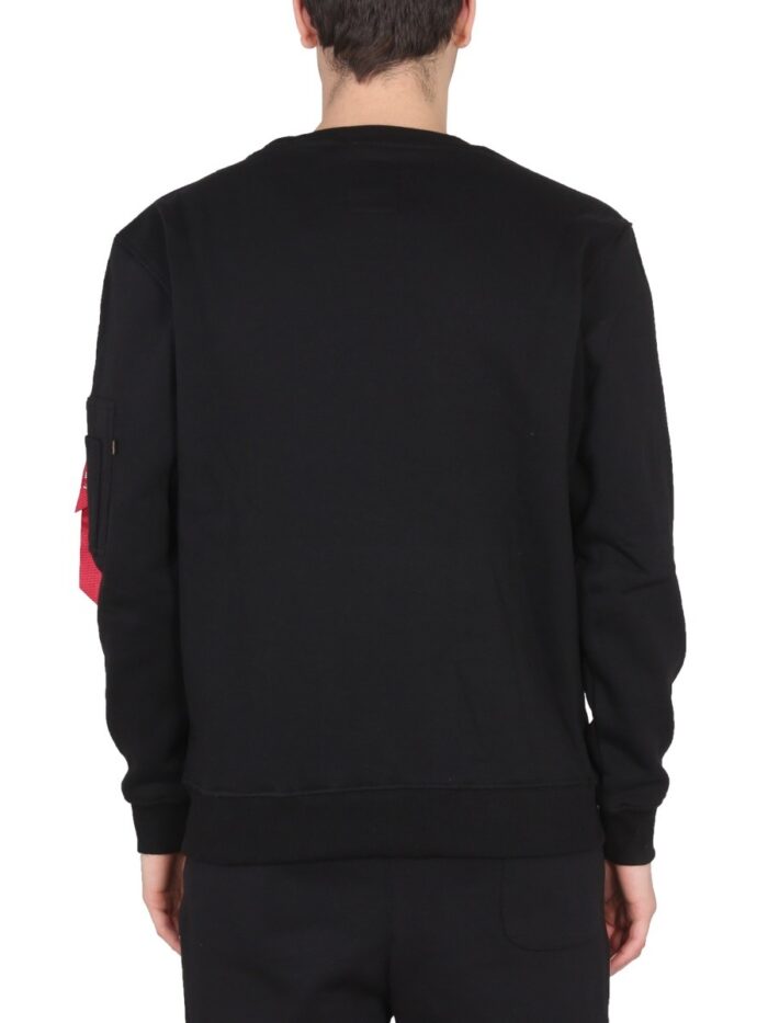 ALPHA INDUSTRIES CREWNECK SWEATSHIRT