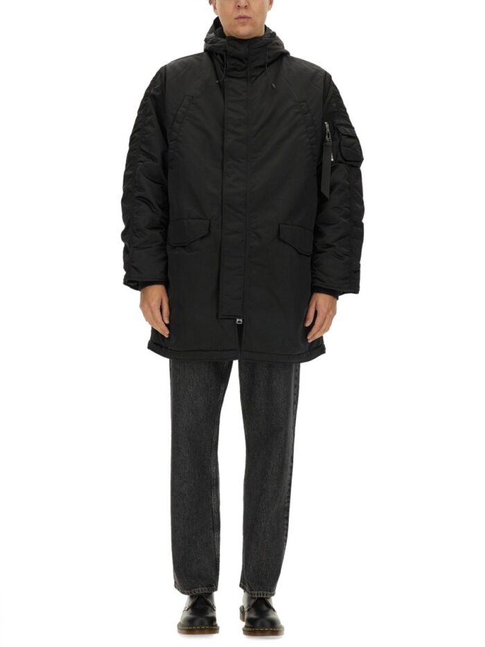 ALPHA INDUSTRIES LONG BOMBER JACKET "N-3B"