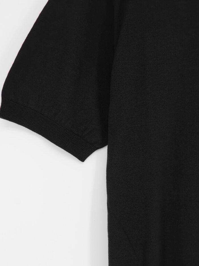 ALPHA-STUDIO Cotton And Silk Blend Polo