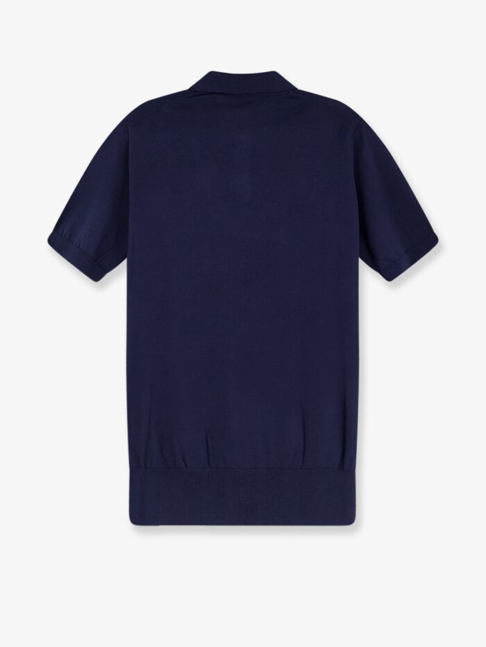 ALPHA-STUDIO Cotton And Silk Blend Polo Shirt