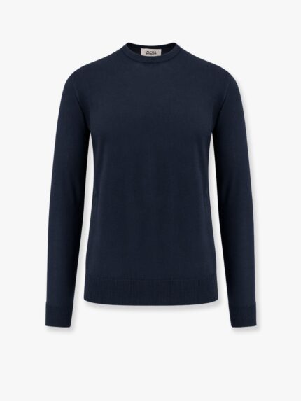 ALPHA-STUDIO Cotton Crepe Sweater