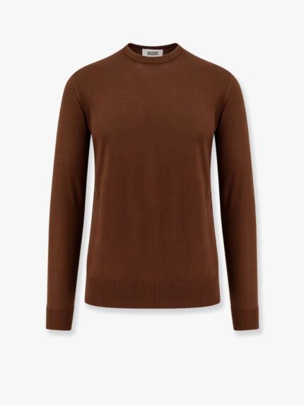 ALPHA-STUDIO Cotton Crepe Sweater