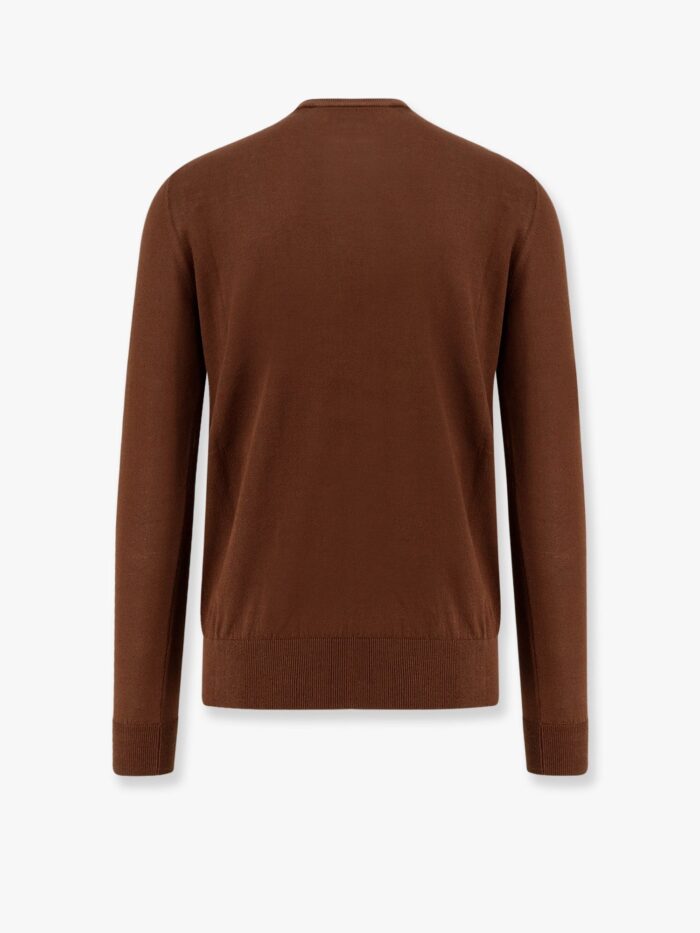 ALPHA-STUDIO Cotton Crepe Sweater