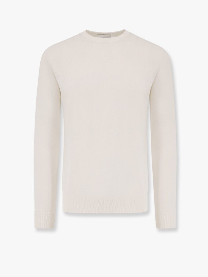ALPHA-STUDIO Cotton Crepe Sweater