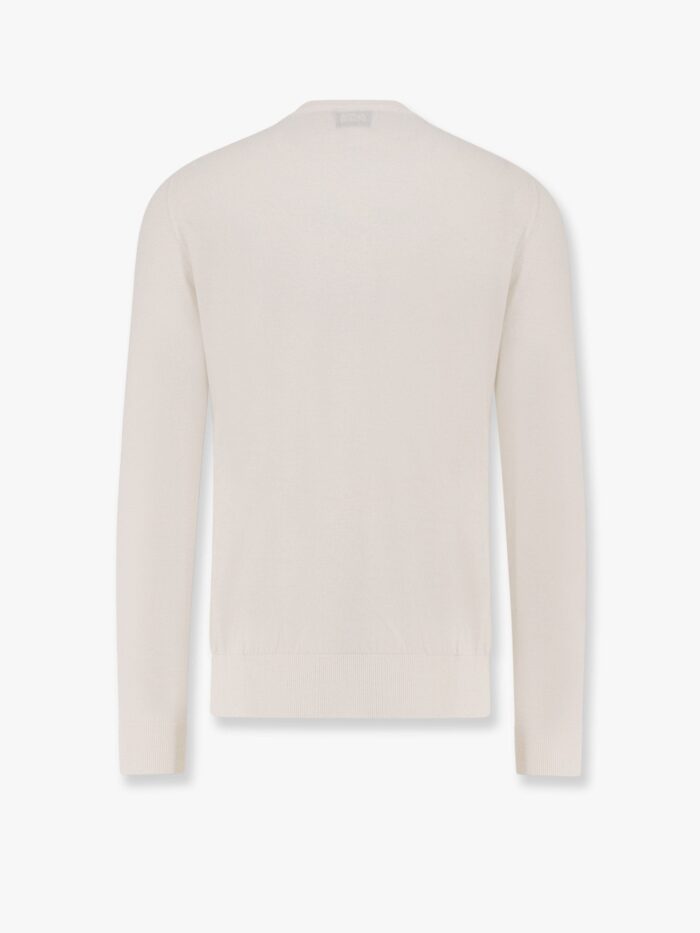 ALPHA-STUDIO Cotton Crepe Sweater