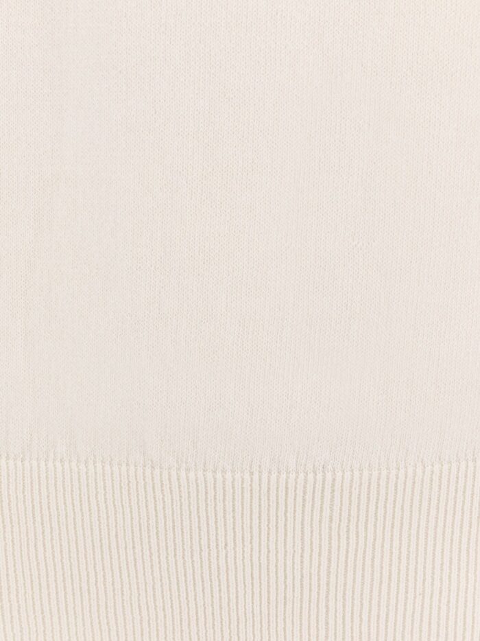 ALPHA-STUDIO Cotton Crepe Sweater