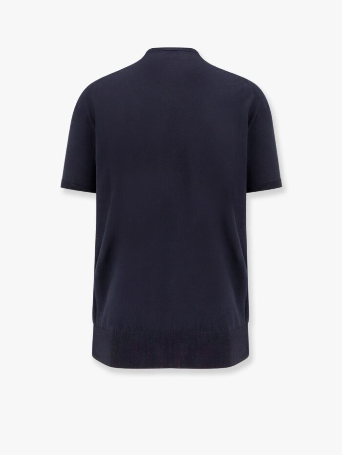 ALPHA-STUDIO Cotton Crepe T-shirt