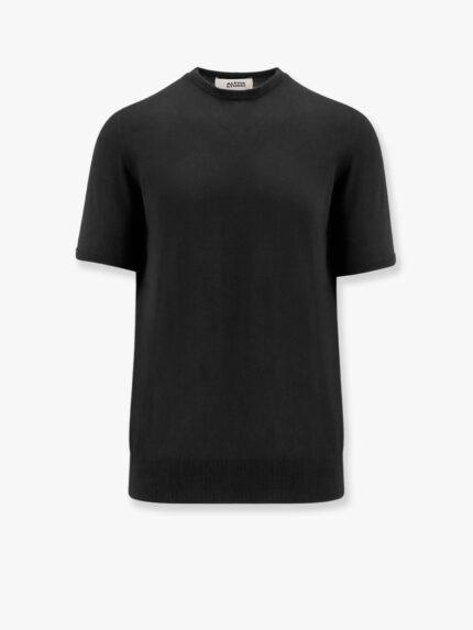 ALPHA-STUDIO Cotton Crepe T-shirt