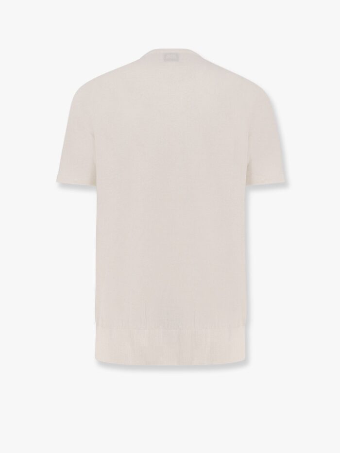 ALPHA-STUDIO Cotton Crepe T-shirt
