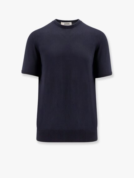 ALPHA-STUDIO Cotton Crepe T-shirt