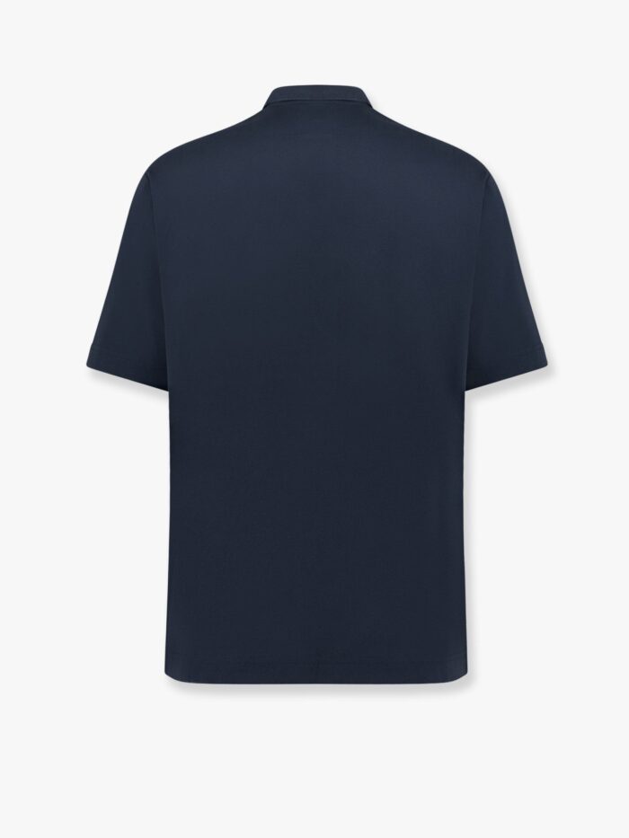 ALPHA-STUDIO Cotton Jersey Polo Shirt