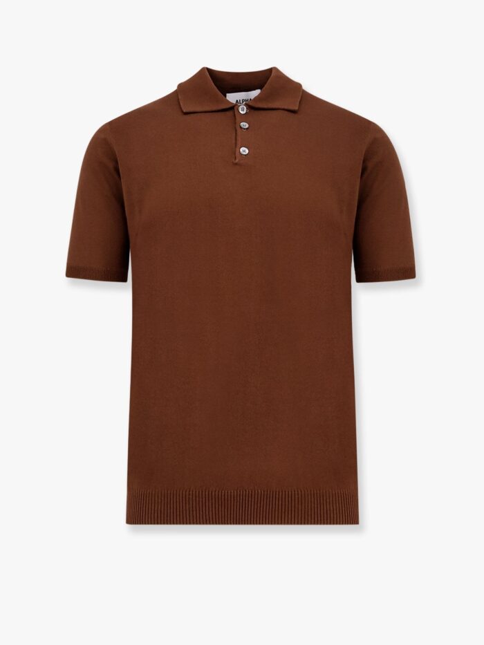 ALPHA-STUDIO Cotton Polo Shirt