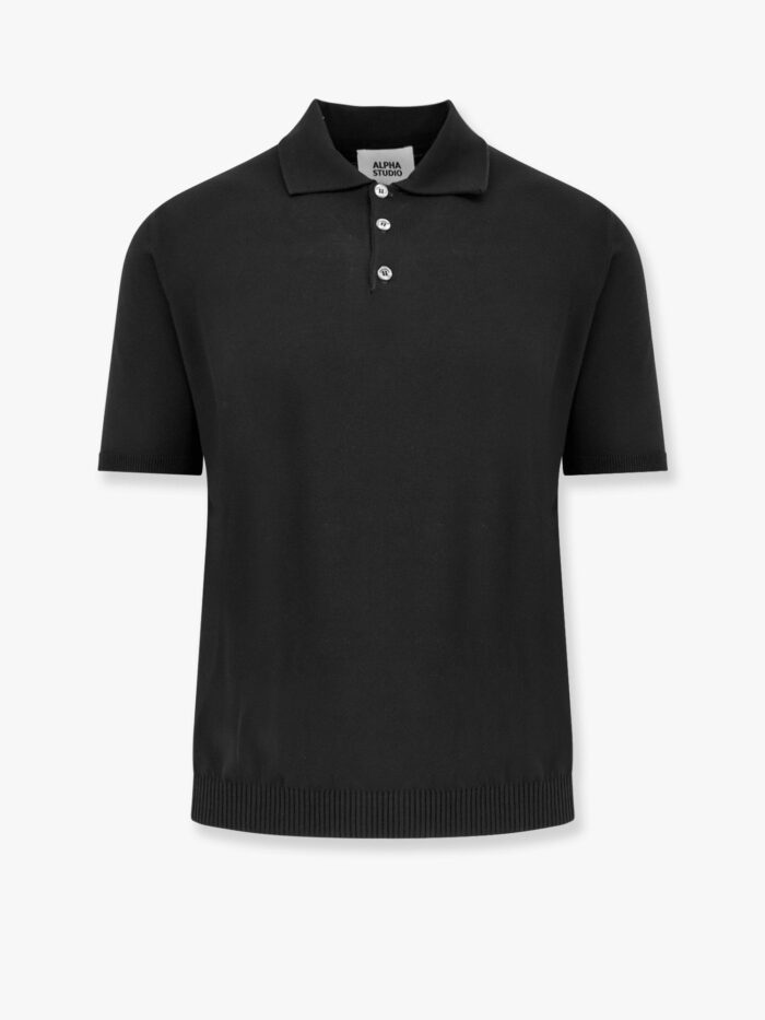ALPHA-STUDIO Cotton Polo Shirt