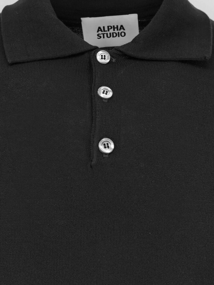 ALPHA-STUDIO Cotton Polo Shirt