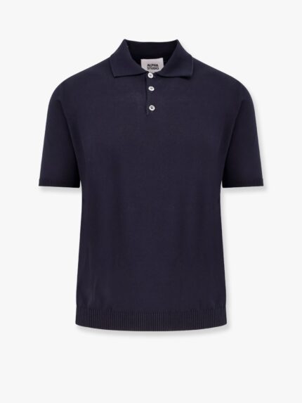 ALPHA-STUDIO Cotton Polo Shirt
