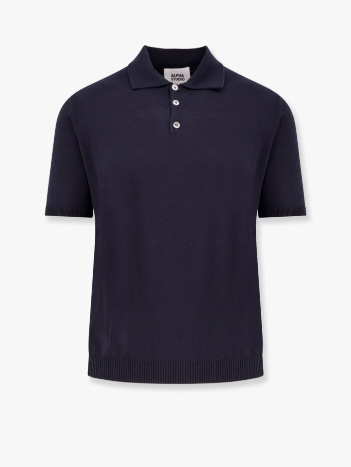 ALPHA-STUDIO Cotton Polo Shirt