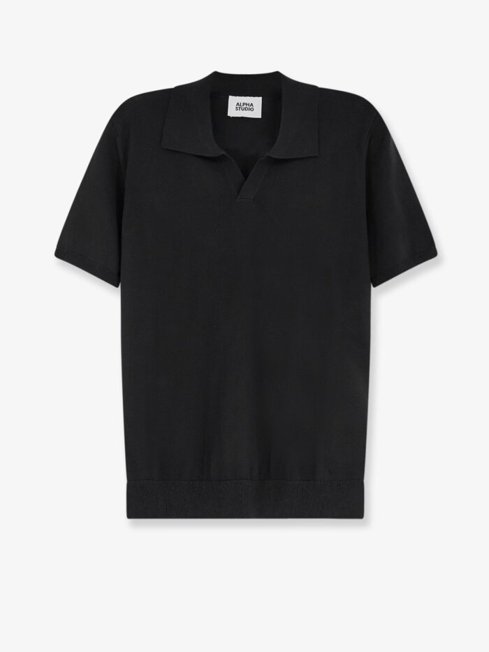 ALPHA-STUDIO Cotton Polo Shirt