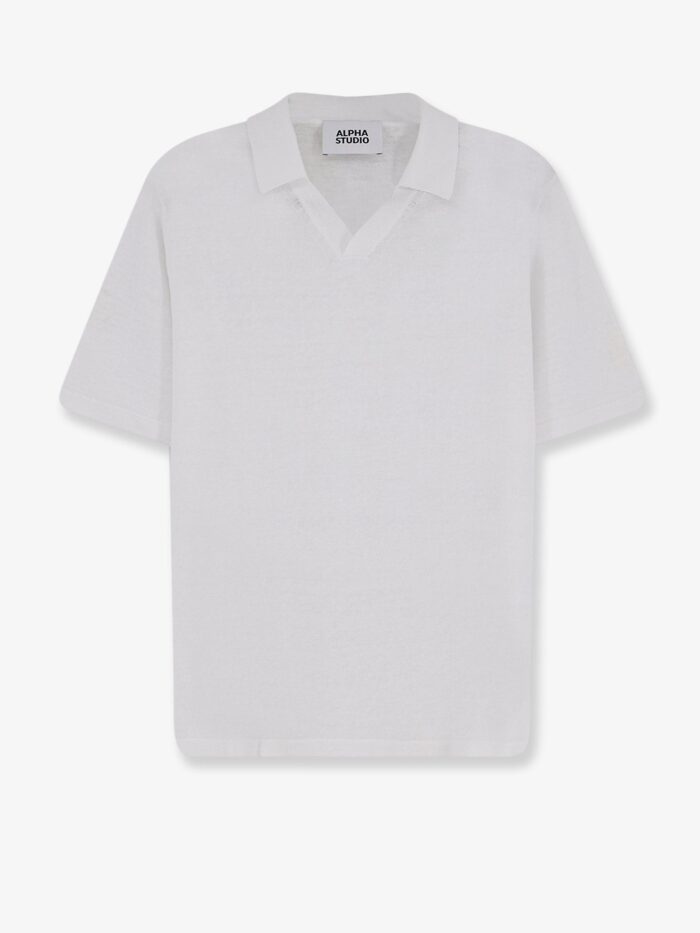 ALPHA-STUDIO Cotton Polo Shirt