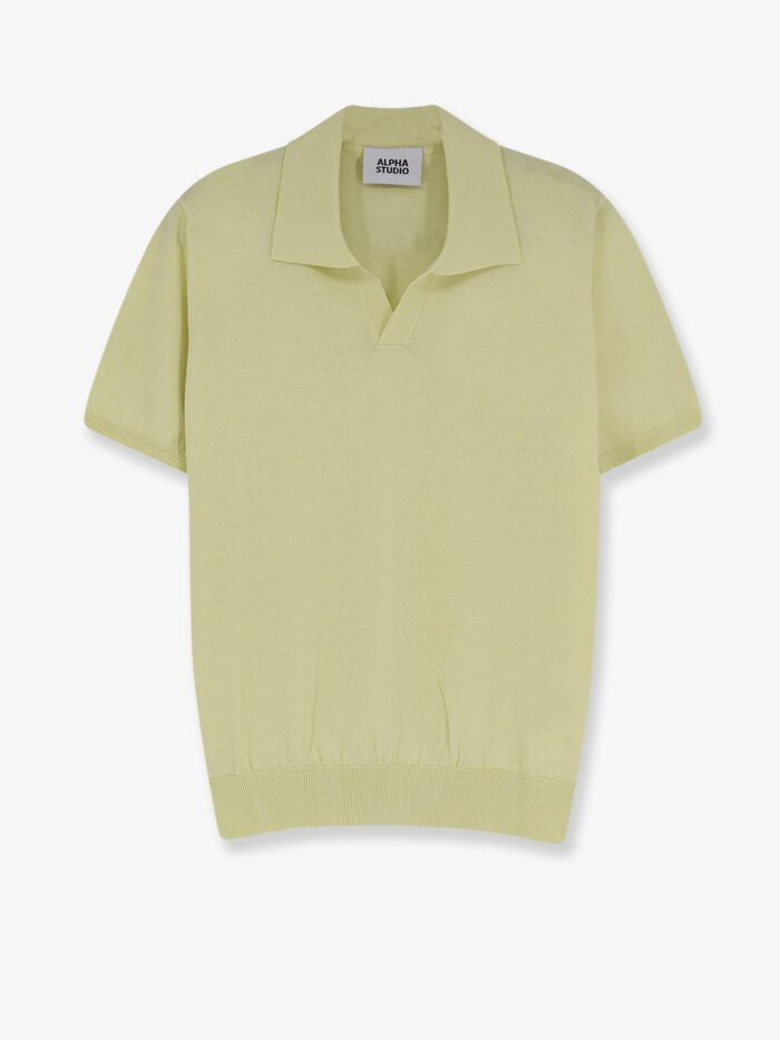 ALPHA-STUDIO Cotton Polo Shirt