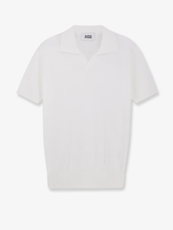 ALPHA-STUDIO Cotton Polo Shirt