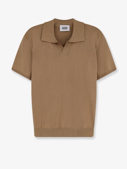 ALPHA-STUDIO Cotton Polo Shirt