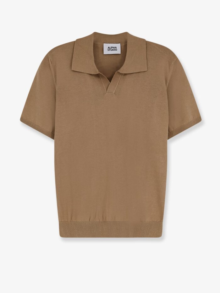 ALPHA-STUDIO Cotton Polo Shirt