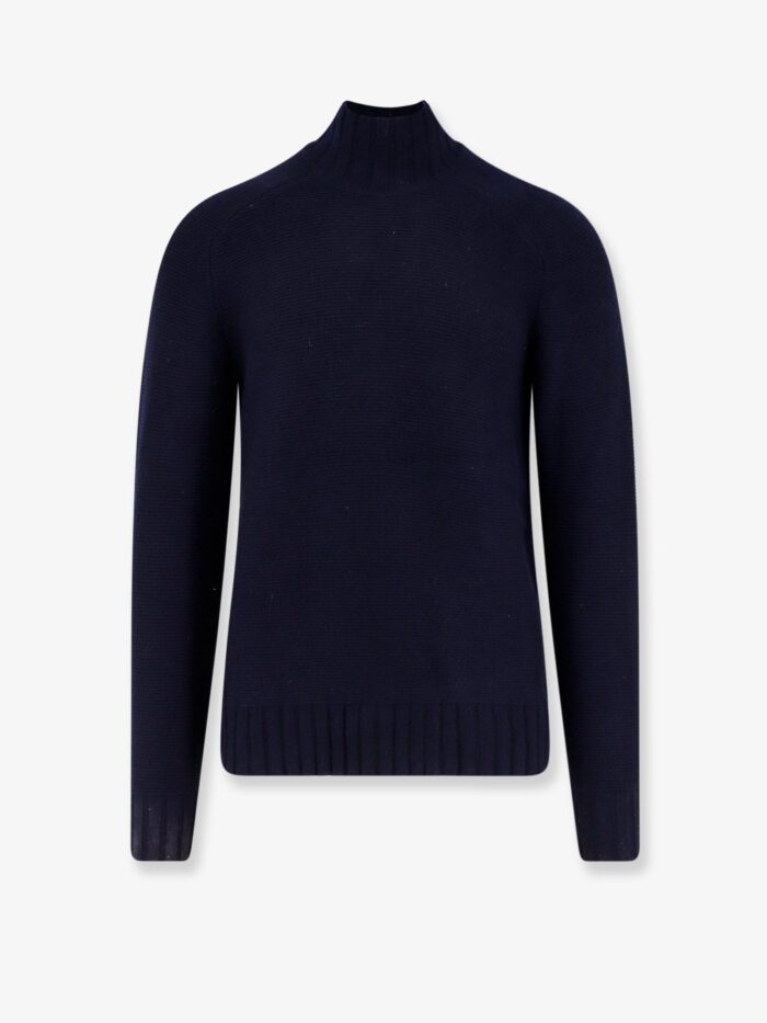 ALPHA-STUDIO Links Wool And Cashmere Mock Turtleneck
