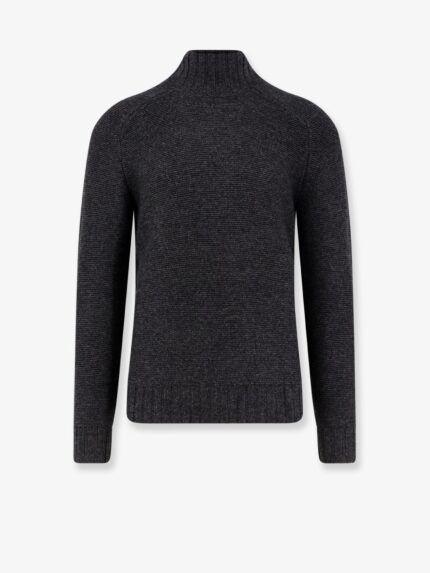 ALPHA-STUDIO Links Wool And Cashmere Mock Turtleneck