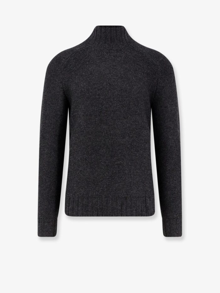 ALPHA-STUDIO Links Wool And Cashmere Mock Turtleneck