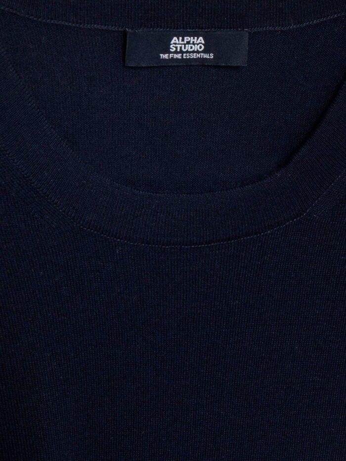 ALPHA-STUDIO Silk And Cashmere Sweater