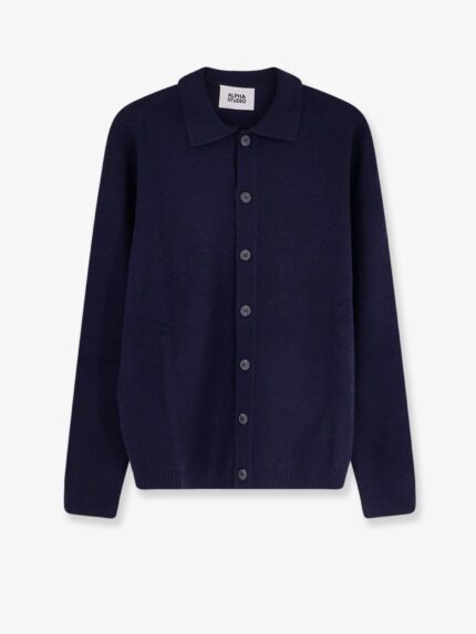 ALPHA-STUDIO Wool And Cashmere Cardigan