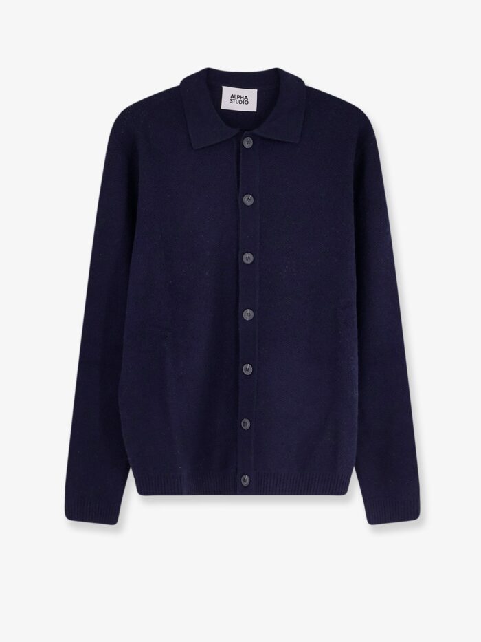 ALPHA-STUDIO Wool And Cashmere Cardigan