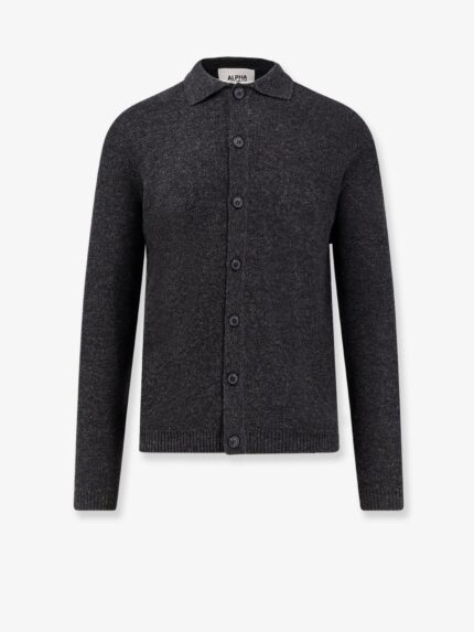 ALPHA-STUDIO Wool And Cashmere Polo Sweater