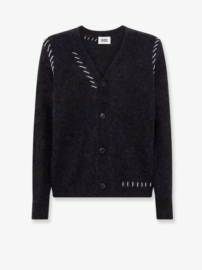ALPHA-STUDIO Wool Blend Cardigan