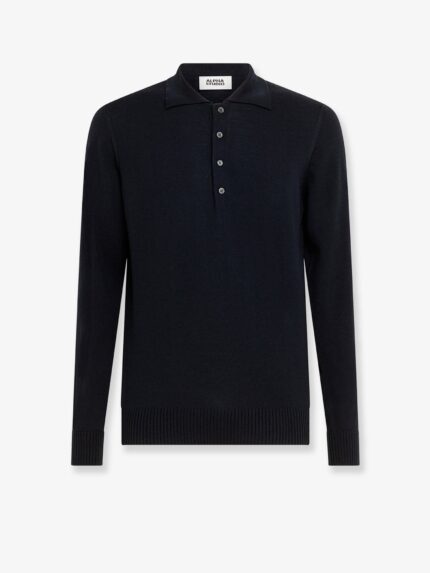 ALPHA-STUDIO Wool Polo Shirt