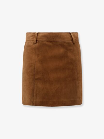 DUNST Alter Suede Mini Skirt
