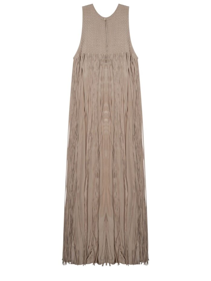 ALYSI ABITO LUNGO CON FRANGE