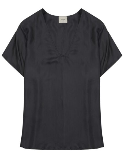 ALYSI BLUSA IN TWILL DI SETA