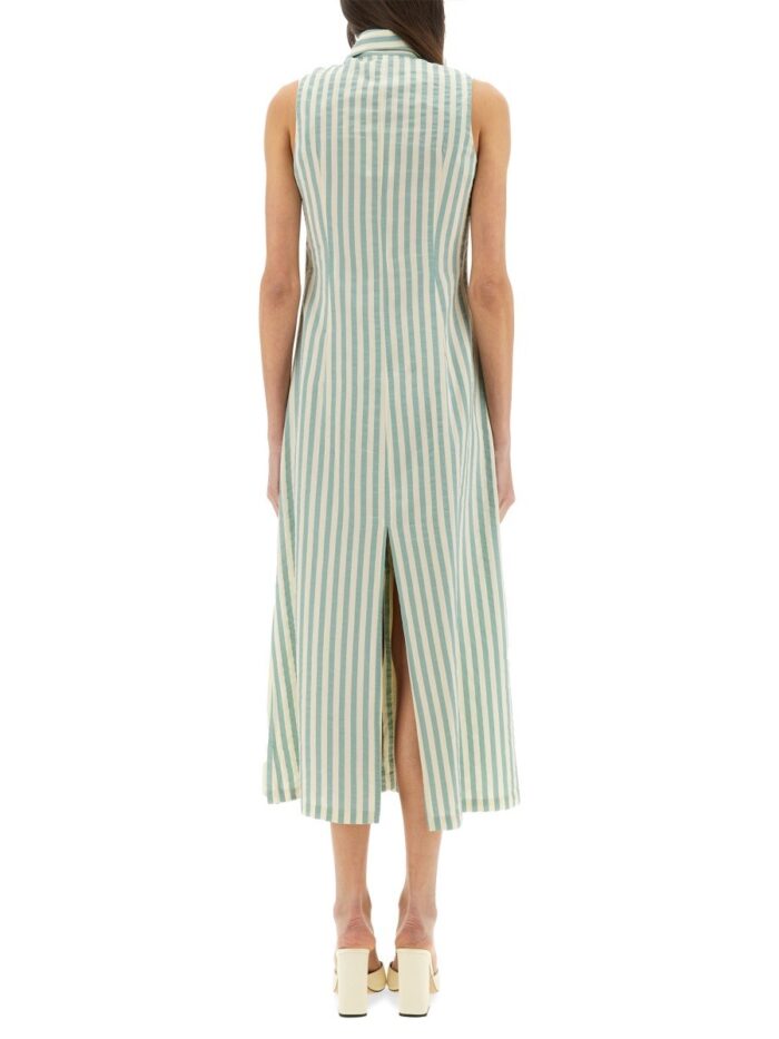 ALYSI "COLORFUL STRIPES" CHEMISIER DRESS