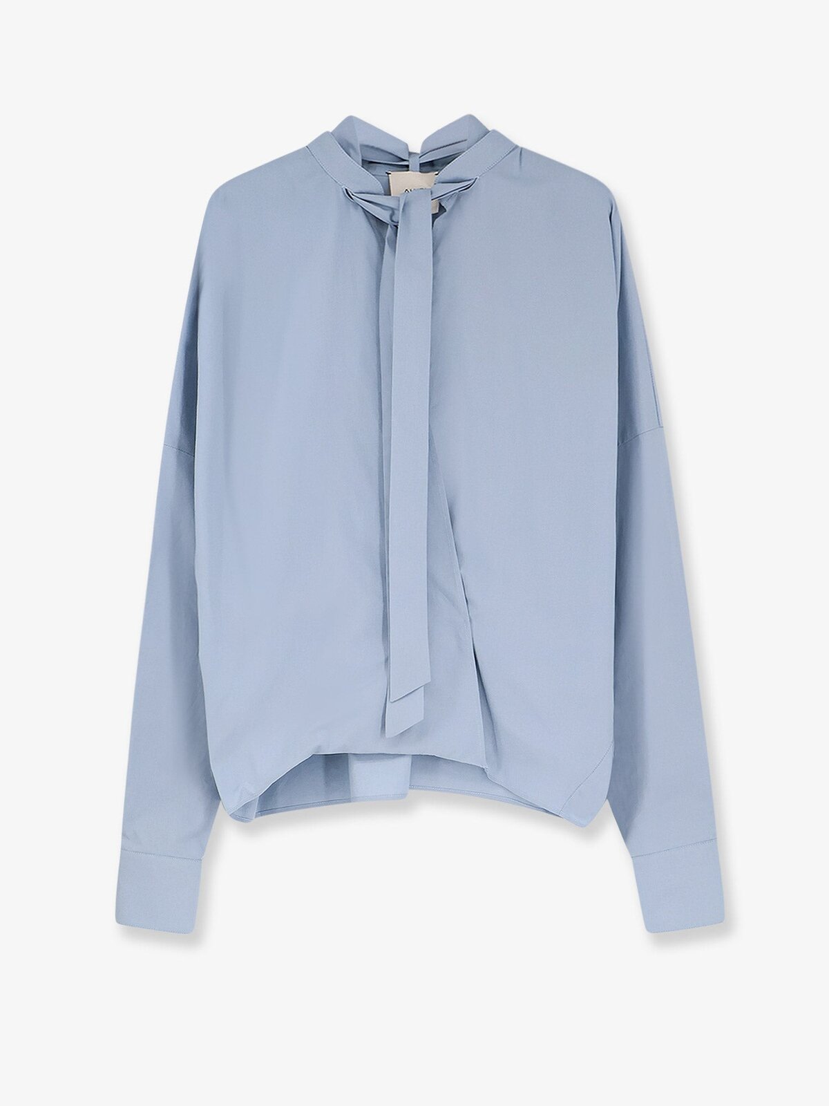 ALYSI Cotton Shirt With Bow