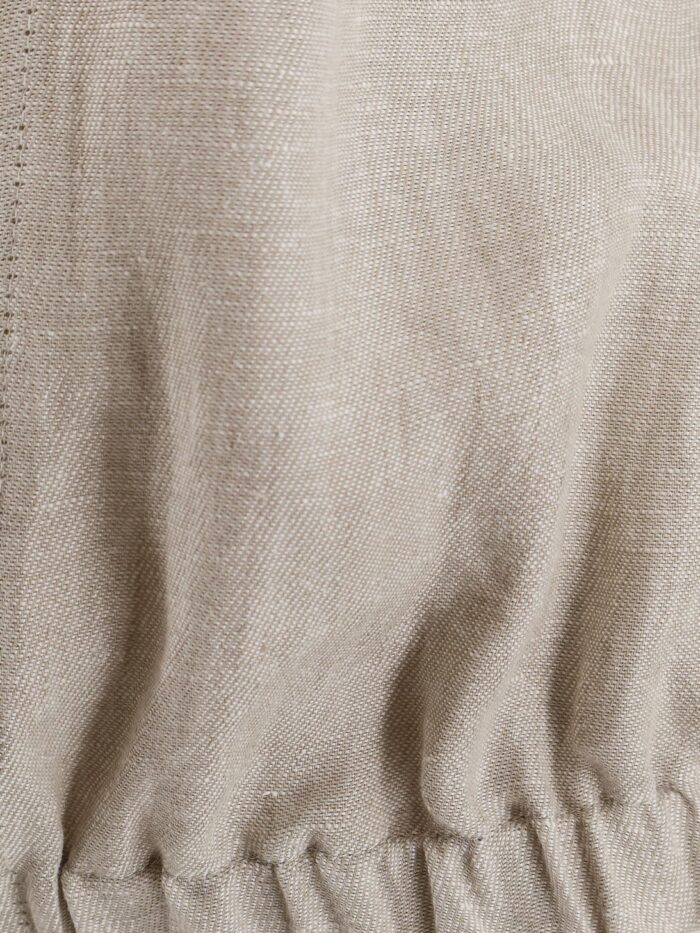 ALYSI Délavé Linen Sleeveless Jacket