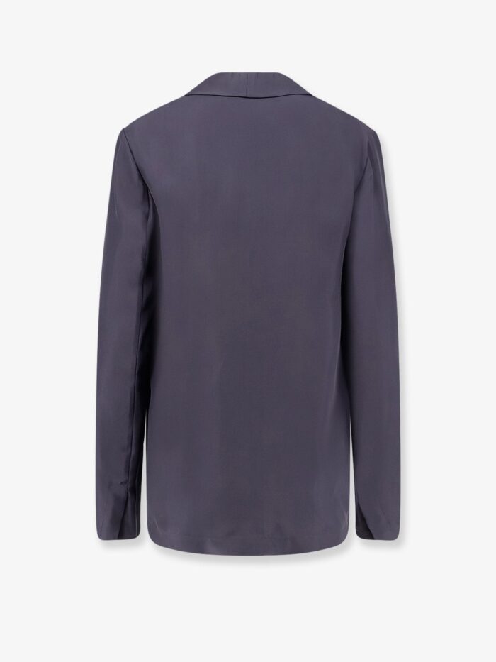 ALYSI Double-breasted Silk Blazer