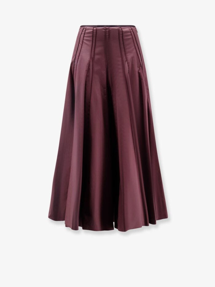 ALYSI Flared Cotton Skirt