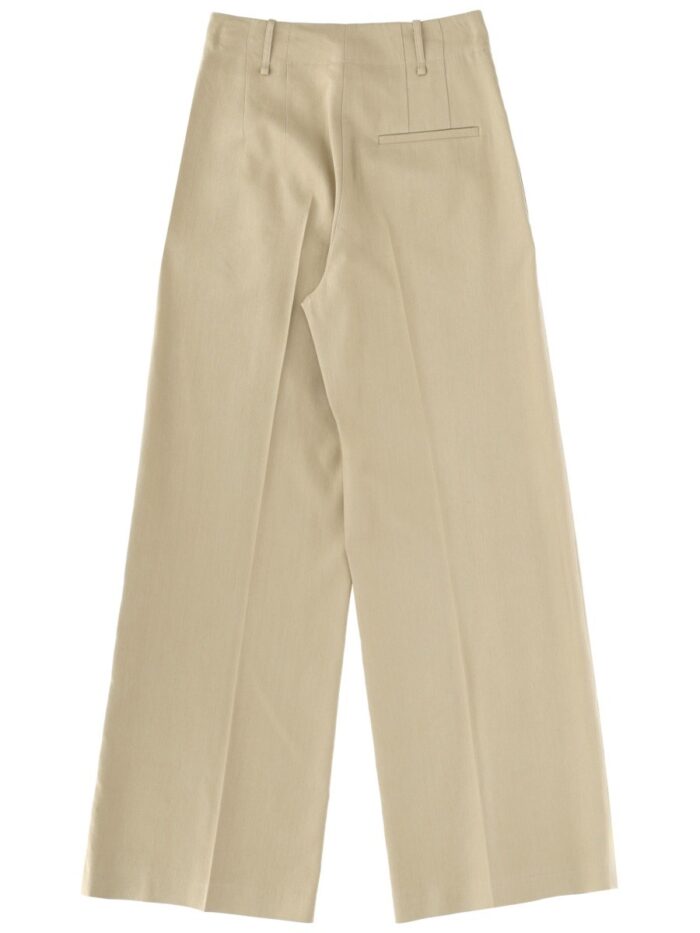 ALYSI LINEN BLEND TAILORED PANTS