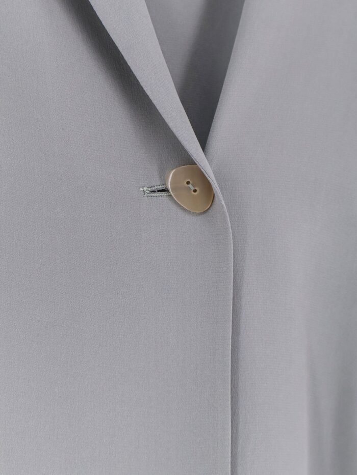 ALYSI Loose Silk Blazer