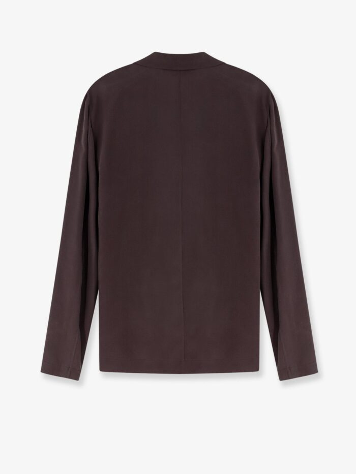 ALYSI Loose Silk Blazer