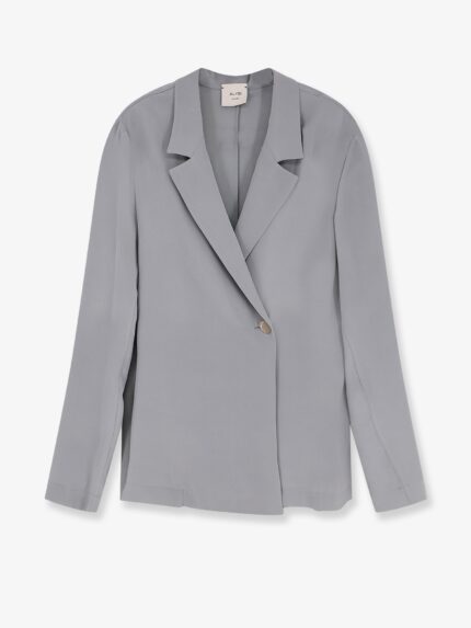 ALYSI Loose Silk Blazer