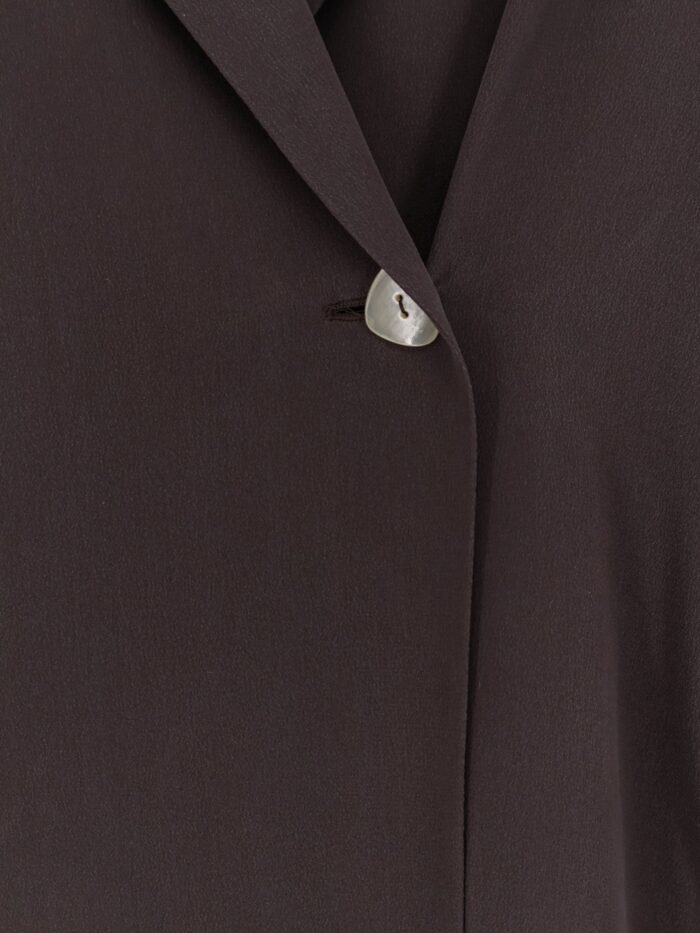 ALYSI Loose Silk Blazer